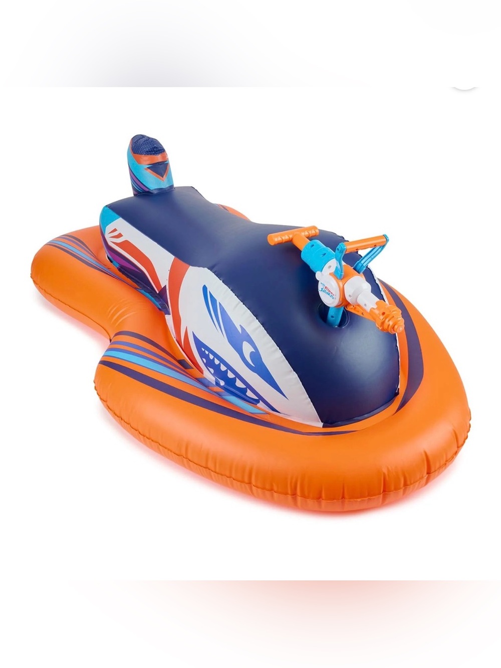 Nerf Super Soaker Stormforce Ride On Racer Inflatable Pool Float Brand New - Picture 2 of 7
